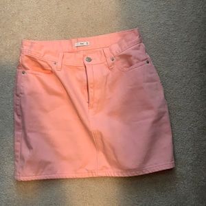 Pink skirt